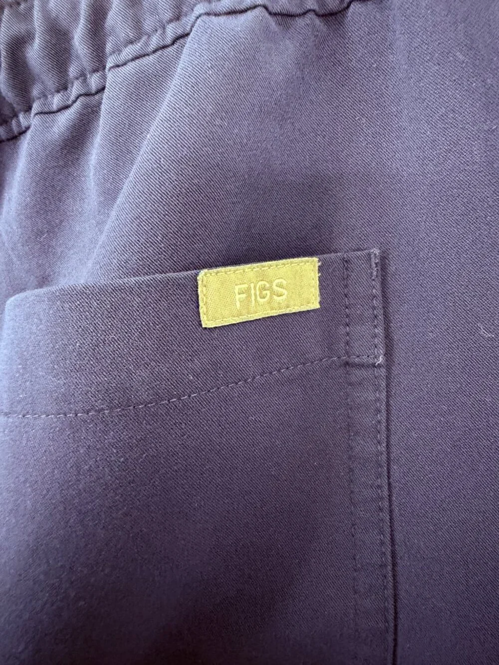 FIGS Cairo Cargo Straight-Leg Scrub Pants Men's Navy Blue Size XL/Short